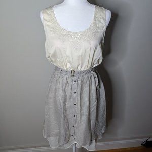 Blu Pepper Scoop Neck Dress, Size L